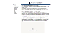 Desktop Screenshot of lawyer-consultants.ch